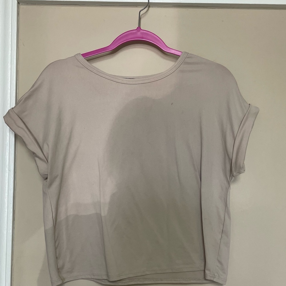 Tan Blouse
